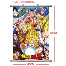 Dragon ball anime wallscroll