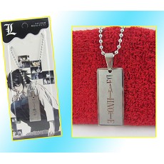 Death note anime necklace