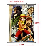 One piece anime wallscroll