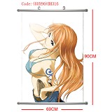 One piece anime wallscroll