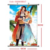 One piece anime wallscroll