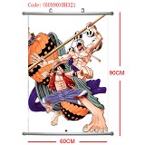 One piece anime wallscroll