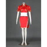 Street Fighter cosplay dress set