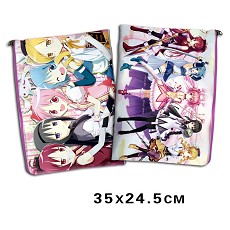 Mahou shoujo anime documents bag