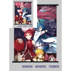 Mahou Shoujo Madoka Magika anime wallscroll