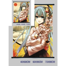 Miku anime wallscroll