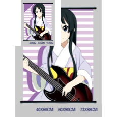 K-ON anime wallscroll