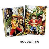 One piece anime documents bag