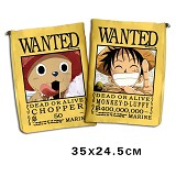 one piece anime documents bag