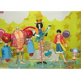 One piece anime figures(4pcs a set)