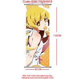 Nisemonogatari anime wallscroll