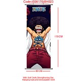 One piece anime wallscroll