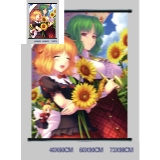 Touhou project anime wallscroll