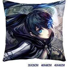 Black rock shooter anime pillow