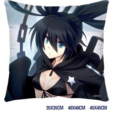 Black rock shooter anime pillow