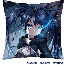 Black rock shooter anime pillow