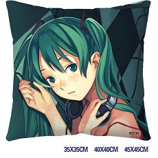 Miku anime pillow