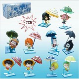 One piece anime figures(10pcs a set)