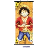 One piece anime wallscroll