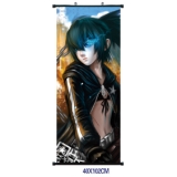 Black rock shooter anime wallscroll