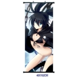 Black rock shooter anime wallscroll