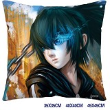 Black rock shooter anime pillow