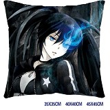 Black rock shooter anime pillow