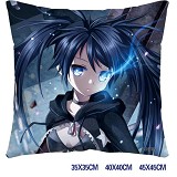 Black rock shooter anime pillow