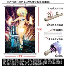 LADY GAGA star wallscroll