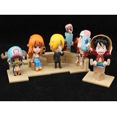 One piece anime figures(5pcs a set)