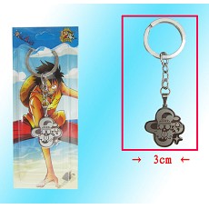 One piece anime keychain