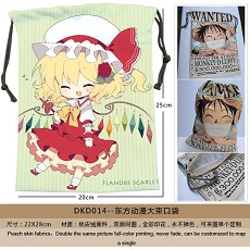 Touhou project anime pocket bag