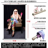 LADY GAGA star wallscroll