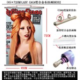 LADY GAGA star wallscroll