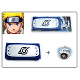 Naruto cos headband+ring