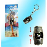 One piece anime Bucket keychain(Usopp)