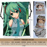 Miku anime pocket bag