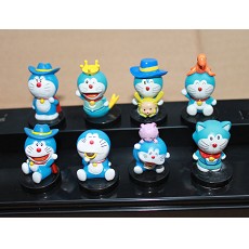 Doraemon anime figures(8pcs a set)