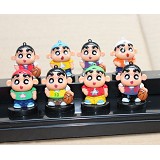 Crayon Shin-chan anime figures(8pcs a set)