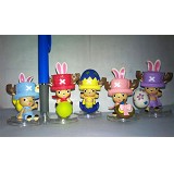 One piece anime figures(5pcs a set)