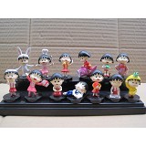 Chibi Maruko-chan anime figures(13pcs a set)