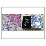 Black rock shooter anime necklace(blue)