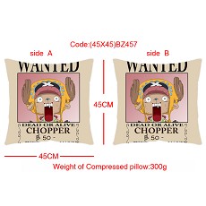 One piece anime pillow