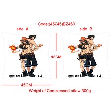 One piece anime pillow