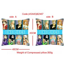 One piece anime pillow