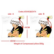 One piece anime pillow