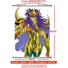 Saint Seiya anime wallscroll