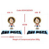 One piece anime pillow