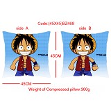 One piece anime pillow