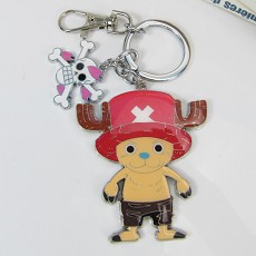 One piece chopper anime keychain